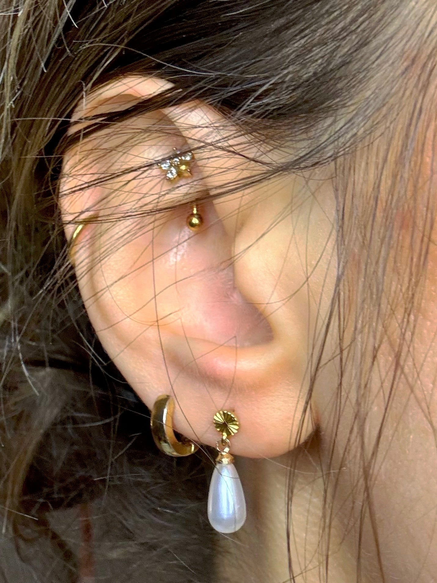 Shiny Drop Øreringe